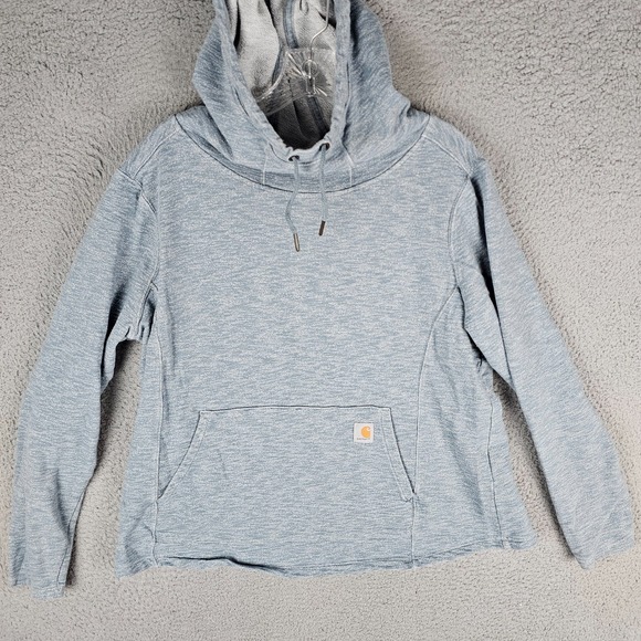 Carhartt Newberry Hoodie Womens XL Slightly Fitted Long Sleeve Drawstring 102481 - Picture 1 of 8